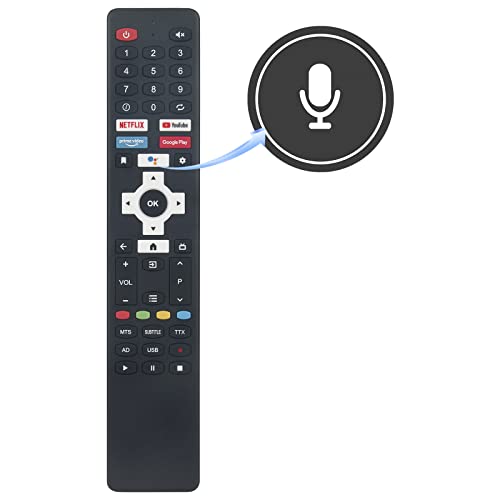 Neu Ersatz Fernbedienung für DYON Smart 32 AD-2 für DYON Smart 40 AD-2 100cm (40 Zoll) Android TV für Vivax TV-43LE114T2S2 TV-32LE114T2S2 Remote Controller von VINABTY
