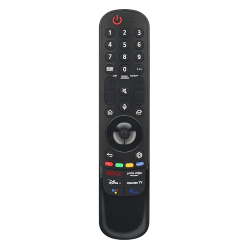 Neu FernbedienungErsatz für LG TV AN-MR21GC AN-MR21GA AKB76036201 2021,2021 OLED TV'S G1,C1,A1 SERIES,2021 QNED MINI-LED TV'S QNED99,43NANO753PA,43NANO77P,43UP78003LB,50NANO803PA,55NANO753PR,55NANO75P Neu FernbedienungErsatz für LG TV AN-MR21GC AN-MR21GA AKB76036201 2021,2021 OLED TV'S G1,C1,A1 SERIES,2021 QNED MINI-LED TV'S QNED99,43NANO753PA,43NANO77P,43UP78003LB,50NANO803PA,55NANO753PR,55NANO75P von VINABTY