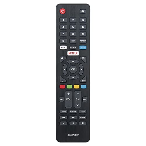 Neu SMART 40 XT ErsatzFernbedienung SMART-40-XT FernbedienungErsatz für Dyon MOVIE SMART 32 XT MOVIE SMART 40 XT für Dyon SMART 24 XT SMART 40 XT SMART 42 XT für DYON Movie Smart 43 XT 108 cm(43 Zoll) Neu SMART 40 XT ErsatzFernbedienung SMART-40-XT FernbedienungErsatz für Dyon MOVIE SMART 32 XT MOVIE SMART 40 XT für Dyon SMART 24 XT SMART 40 XT SMART 42 XT für DYON Movie Smart 43 XT 108 cm(43 Zoll) von VINABTY