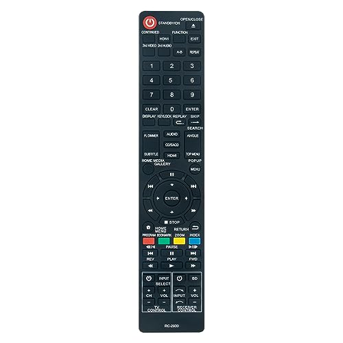 RC-2930 VINABTY Ersatz Fernbedienung Passend für Pioneer Blu-ray 3D Player BDP-LX55 BDP-450 BDP-440 BDP-140 BDP-LX55 BDP-430 BDP-53FD BDP-52FD RC-2930 VINABTY Ersatz Fernbedienung Passend für Pioneer Blu-ray 3D Player BDP-LX55 BDP-450 BDP-440 BDP-140 BDP-LX55 BDP-430 BDP-53FD BDP-52FD von VINABTY