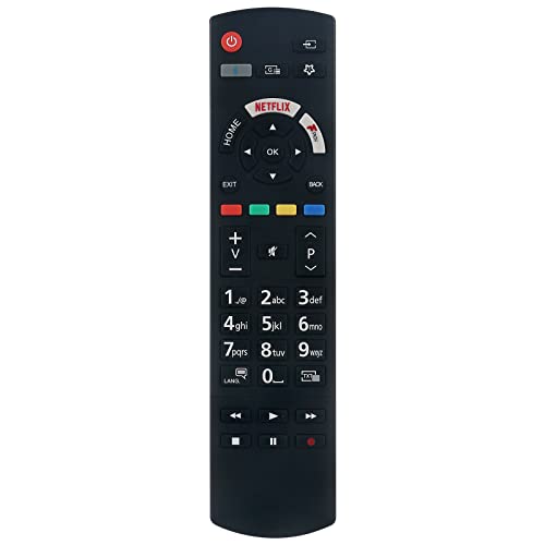 RC-42129 Ersetzte Fernbedienung Passend für Panasonic 4K Ultra HD HDR LED TV TX-50MX600E TX-55MX600E TX-65MX600E TX-43JXW634 TX-50JXW634 TX-55JXW634 TX-65JXW634 TX-43JXW604 TX-55JXW604 RC-42129 Ersetzte Fernbedienung Passend für Panasonic 4K Ultra HD HDR LED TV TX-50MX600E TX-55MX600E TX-65MX600E TX-43JXW634 TX-50JXW634 TX-55JXW634 TX-65JXW634 TX-43JXW604 TX-55JXW604 von VINABTY