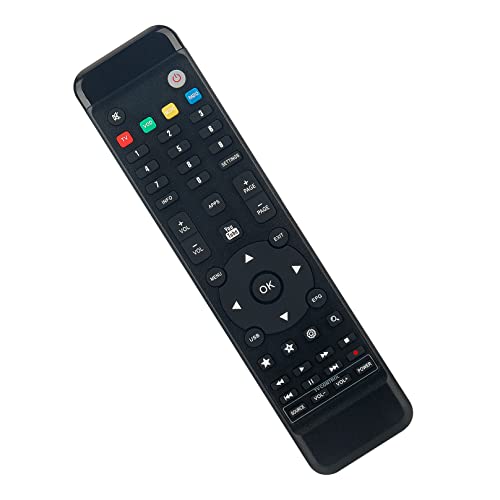 RED360TV ersetzt Fernbedienung - VINABTY Kompatibel mit Red Line Iptv RED360TV Fernbedienung für 7 Line/Red 360 / Mega Plus Red 360 / Red 360 Plus HD 7 line/RED 360 von VINABTY