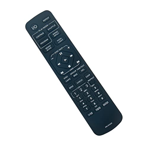 RM-DX220 Ersatzfernbedienung -VINABTY-fit für Sony CD-Player RMDX220 Fernbedienung CDPCX235 CDPCX681 CDPX200 CDPX205 CDP-CX70ES RM-DX250 RM-DX200 RM-DX220 RM-DX220 Ersatzfernbedienung -VINABTY-fit für Sony CD-Player RMDX220 Fernbedienung CDPCX235 CDPCX681 CDPX200 CDPX205 CDP-CX70ES RM-DX250 RM-DX200 RM-DX220 von VINABTY
