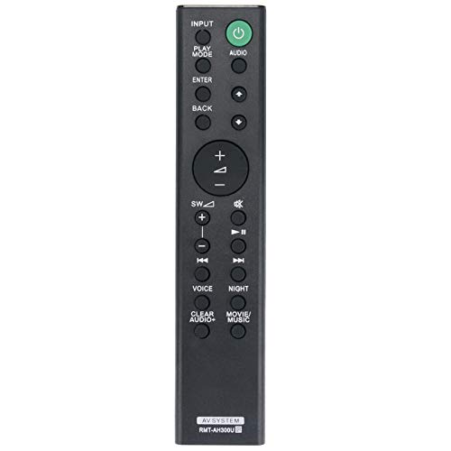RMT-AH300U Ersatz Fernbedienung - VINABTY RMT-AH300U 149327911 Fernbedienung für Sony RMTAH300U Sound Bar Home Theater System HT-CT290 HT-CT291 HTCT290 HTCT291 SA-CT290 SA-CT291 SACT290 SACT291 Remote RMT-AH300U Ersatz Fernbedienung - VINABTY RMT-AH300U 149327911 Fernbedienung für Sony RMTAH300U Sound Bar Home Theater System HT-CT290 HT-CT291 HTCT290 HTCT291 SA-CT290 SA-CT291 SACT290 SACT291 Remote von VINABTY