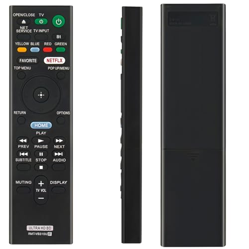 RMT-VB310U Ersetzte Fernbedienung Passend für Sony Blu-Ray DVD Player UBP-X800M2 UBP-X1000ES UBP-X800 UBP-UX80 UBP-X1100ES UBPX800M2 UBPX800 UBPX1000ES UBPX1100ES RMT-VB310U Ersetzte Fernbedienung Passend für Sony Blu-Ray DVD Player UBP-X800M2 UBP-X1000ES UBP-X800 UBP-UX80 UBP-X1100ES UBPX800M2 UBPX800 UBPX1000ES UBPX1100ES von VINABTY