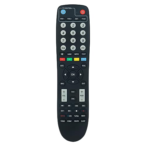 SXRCU03 VINABTY Ersatz Fernbedienung Passend für Octagon 4K UHD IPTV Receiver SX87 WL;SX887 HD;SX887 WL;SX88 SX;SX88+ SX;SX88+ SE;SX88+ SE WL;SX88+ SE C/T2;SX88+ SE C/T2 WL;SX88+ Optima von VINABTY