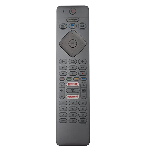 VINABTY 398GM10BEPHN0012PH Ersatz-Sprachfernbedienung passend für Philips TV 4K UHD LED Android TV 43PUS7304 43PUS7304/12 43PUS7354 43pus7354/12 50PUS7304 50PUS7304/12 50PUS7354 50PUS7354/12 50PUS7504 VINABTY 398GM10BEPHN0012PH Ersatz-Sprachfernbedienung passend für Philips TV 4K UHD LED Android TV 43PUS7304 43PUS7304/12 43PUS7354 43pus7354/12 50PUS7304 50PUS7304/12 50PUS7354 50PUS7354/12 50PUS7504 von VINABTY