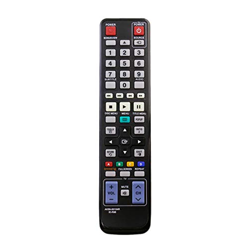 VINABTY AK59-00104R Ersatz Fernbedienung Passend für Samsung Blue-Ray Player AK68-01859A BD-C5900 BD-C5300 BD-C6500 BD-C5500 BD-C5500C BD-C5500T BD-C5500T/XAC BDC5500/XAA BDC5500/XAC WIS09ABGN von VINABTY