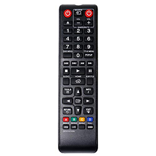 VINABTY AK59-00149A Ersatz der Fernbedienung für Samsung DVD BD-E5500 BD-ES5000/DE BD-F5100 BD-F5500 BD-F5800/XN BD-H5500 BD-J4500 BD-J5500 BD-H5900 BD-J5700 BD-J5900 BD-JM57C von VINABTY