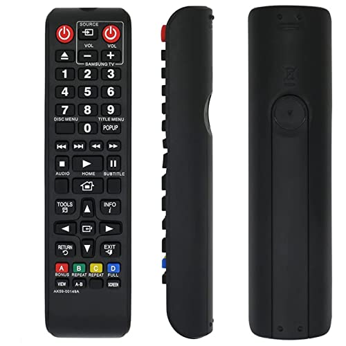 VINABTY AK59-00149A Remote Control Compatible with Samsung Blu Ray BD-E5200 BD-E5300 BD-E5500 BD-F5100 BD-F5500 BD-H5500 BD-H5900 BD-J4500 BD-J5500 BD-J5700 BD-J5900 BD-JM57C BD-ES5300 BD-F5100/ZA von VINABTY