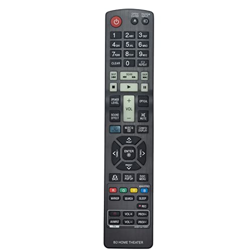 VINABTY AKB73275501 Ersetzte Fernbedienung Passend für LG DVD/Blu-ray Player HB906PA SH96TA-S SH96SB-S/C SH96TA-W HB906SB SH95TA-W LHB336 LHB335 LHB535 LHB975 LHB976 LHB536 BH5140S S54S1S VINABTY AKB73275501 Ersetzte Fernbedienung Passend für LG DVD/Blu-ray Player HB906PA SH96TA-S SH96SB-S/C SH96TA-W HB906SB SH95TA-W LHB336 LHB335 LHB535 LHB975 LHB976 LHB536 BH5140S S54S1S von VINABTY