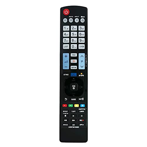 VINABTY AKB73615303 Ersetzen Sie die Fernbedienung Passend für LG TV 47LM660S 47LM670S 47LM671S 47LM760S 47LM765S 47LM860 47LM960V 50PM670S 50PM680S 50PM9700 50PM970S 55LM640S 55LM660S 55LM670S VINABTY AKB73615303 Ersetzen Sie die Fernbedienung Passend für LG TV 47LM660S 47LM670S 47LM671S 47LM760S 47LM765S 47LM860 47LM960V 50PM670S 50PM680S 50PM9700 50PM970S 55LM640S 55LM660S 55LM670S von VINABTY