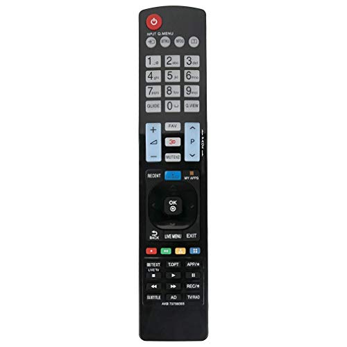 VINABTY AKB73756565 Fernbedienungsersatz für LG Smart 3D LED LCD-Fernseher 42lb652v-za 39LB652V-ZA 42LB630V-ZA 42lb631v-zl 55lb630v-za 55lb631v-zl 32lb650v-za 32lb652v-za 32lb653v-zk 32lb650v-ze VINABTY AKB73756565 Fernbedienungsersatz für LG Smart 3D LED LCD-Fernseher 42lb652v-za 39LB652V-ZA 42LB630V-ZA 42lb631v-zl 55lb630v-za 55lb631v-zl 32lb650v-za 32lb652v-za 32lb653v-zk 32lb650v-ze von VINABTY