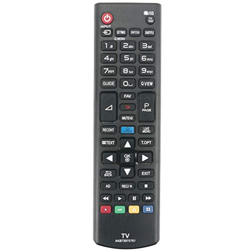 VINABTY AKB73975761 Fernbedienungsersatz für LG Smart 3D LCD LED-Fernseher 79UB980 84UB980 55LB671V 42LB730V 47LB670V 47LB731V 49UB850 50LB670 55LB730 55LB870 55UB850 VINABTY AKB73975761 Fernbedienungsersatz für LG Smart 3D LCD LED-Fernseher 79UB980 84UB980 55LB671V 42LB730V 47LB670V 47LB731V 49UB850 50LB670 55LB730 55LB870 55UB850 von VINABTY