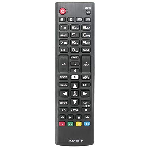 VINABTY AKB74915324 Universal Ersatz Fernbedienung Passend für LG Smart LED TV Sub AKB74915324 AKB-74915324 AKB74915325 43UH6107 43UH610V VINABTY AKB74915324 Universal Ersatz Fernbedienung Passend für LG Smart LED TV Sub AKB74915324 AKB-74915324 AKB74915325 43UH6107 43UH610V von VINABTY