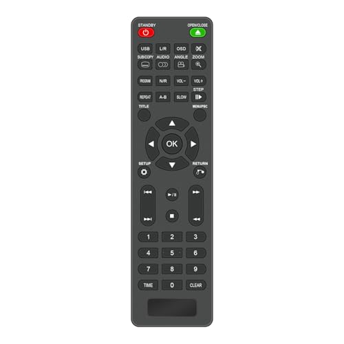 VINABTY Ersatz Fernbedienung Kompatibel mit Lonpoo LP-099 DVD Player VINABTY Ersatz Fernbedienung Kompatibel mit Lonpoo LP-099 DVD Player von VINABTY