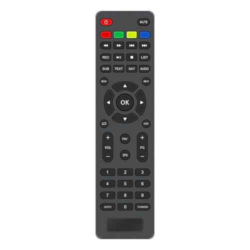 VINABTY Ersatz Fernbedienung Kompatibel mit XORO Receiver HRS 9194 Twin HRS 9194 HDD Twin DVB-S2 VINABTY Ersatz Fernbedienung Kompatibel mit XORO Receiver HRS 9194 Twin HRS 9194 HDD Twin DVB-S2 von VINABTY