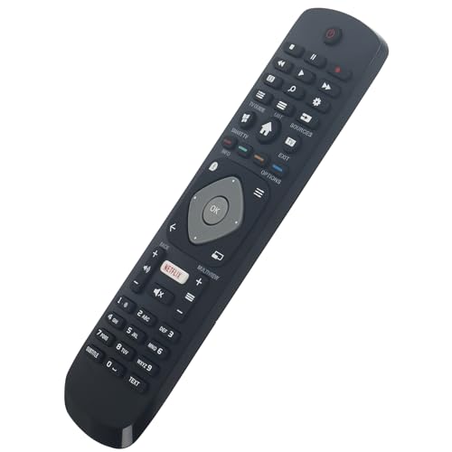 VINABTY Ersatz Fernbedienung passend für Philips 6000 6500 Series 4K UHD LED Smart TV 65PUS6262 50PUS6262/05 55PUS6272/05 50PUS6272 55PUS6272 50PUS6503/12 43PUS6503 50PUS6503 55PUS6503 65PUS6503 VINABTY Ersatz Fernbedienung passend für Philips 6000 6500 Series 4K UHD LED Smart TV 65PUS6262 50PUS6262/05 55PUS6272/05 50PUS6272 55PUS6272 50PUS6503/12 43PUS6503 50PUS6503 55PUS6503 65PUS6503 von VINABTY