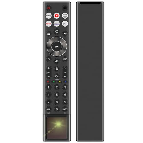 VINABTY Ersatz Solarbetriebene Sprachfernbedienung Passend für Hisense Mini-LED Smart TV 65U7NQTUK 75U8NQTUK 85U7NQTUK 100U7NQTUK (2024 Model) von VINABTY