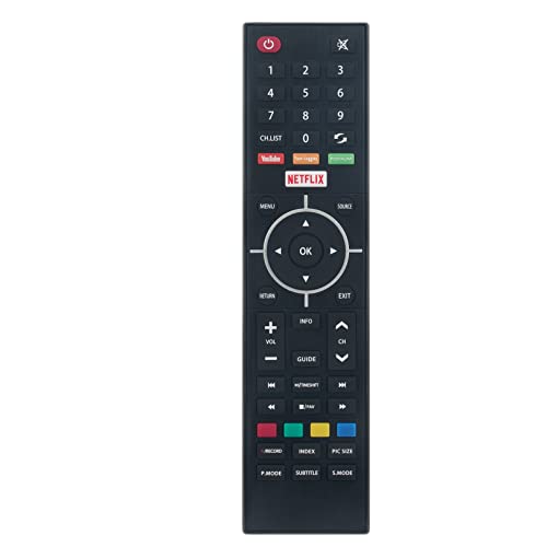 VINABTY Ersatzfernbedienung Kompatibel mit Bauhn LED-LCD-TV ATV65UHDS-0120 9087-1 ATV65UHDS0120 von VINABTY