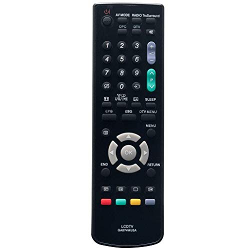 VINABTY GA574WJSA Fernbedienungsersatz für Sharp Aquos LCD-Fernseher LC-26AD5E-BK LC32AD5E LC-32DH65E LC-32WD1E LC32LE700E LC-26D44E LC-37WD1E LC-42WD1E LC-37D44E LC-32D44E LC-32D44E LC-20AD5ERUS VINABTY GA574WJSA Fernbedienungsersatz für Sharp Aquos LCD-Fernseher LC-26AD5E-BK LC32AD5E LC-32DH65E LC-32WD1E LC32LE700E LC-26D44E LC-37WD1E LC-42WD1E LC-37D44E LC-32D44E LC-32D44E LC-20AD5ERUS von VINABTY