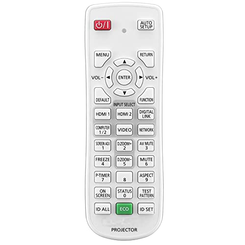 VINABTY N2QAYA000126 Fernbedienung ersetzen Passend für Panasonic Projectors PT-FW530C,PT-FZ570C,PT-FD570,PT-EZ570,PT-EZ570E,PT-FW530,PT-FX500,PT-FZ570,PT-RZ570 VINABTY N2QAYA000126 Fernbedienung ersetzen Passend für Panasonic Projectors PT-FW530C,PT-FZ570C,PT-FD570,PT-EZ570,PT-EZ570E,PT-FW530,PT-FX500,PT-FZ570,PT-RZ570 von VINABTY