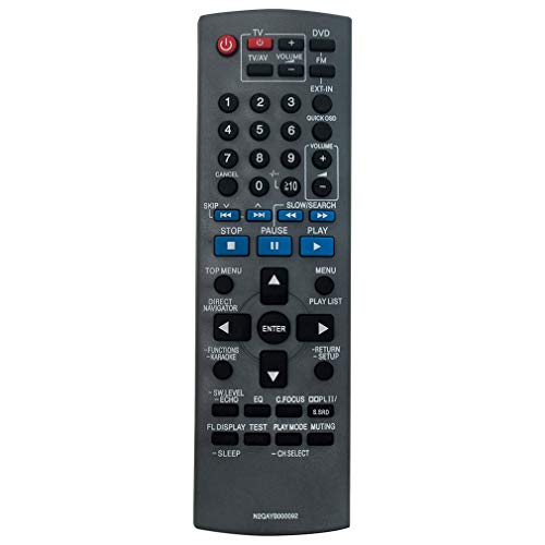 VINABTY N2QAYB000092 Fernbedienung für das Panasonic Theatre System SA-BT235 SA-BT330 SA-BTT350P SC-BT330PK von VINABTY