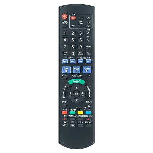 VINABTY N2QAYB000471 Fernbedienung ersetzen Passend für Panasonic N2QAYB000471 Remote Control DMR-EX645 DMR-EX84 DMR-EX96 DMR-EX96C DMR-EX93C DMR-EX84C VINABTY N2QAYB000471 Fernbedienung ersetzen Passend für Panasonic N2QAYB000471 Remote Control DMR-EX645 DMR-EX84 DMR-EX96 DMR-EX96C DMR-EX93C DMR-EX84C von VINABTY