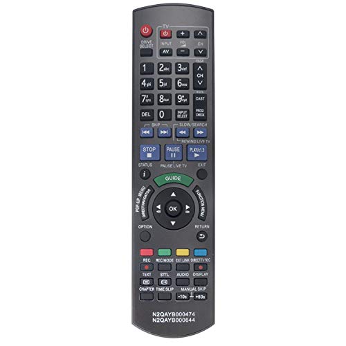 VINABTY N2QAYB000474 N2QAYB000644 Ersetzen Sie die Fernbedienung Passend für Panasonic Blu-Ray DVD/CD Player DMR-BS785 DMR-BW780 DMR-XS400 DMR-EX83EB-K DMR-XS400EGK DMR-XS400EG Sub N2QAYB000473 VINABTY N2QAYB000474 N2QAYB000644 Ersetzen Sie die Fernbedienung Passend für Panasonic Blu-Ray DVD/CD Player DMR-BS785 DMR-BW780 DMR-XS400 DMR-EX83EB-K DMR-XS400EGK DMR-XS400EG Sub N2QAYB000473 von VINABTY