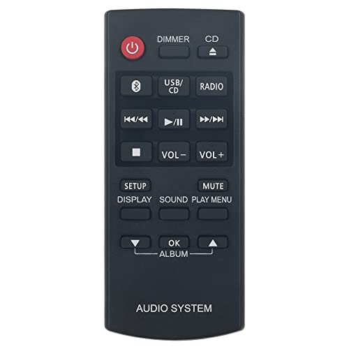 VINABTY N2QAYB000984 Fernbedienung ersetzen Passend für Panasonic CD Stereo System SC-PM250 SA-PM250 SB-PM02 SC-PM251 SA-PM251 SC-UX100 SB-UX100 SC-HC200 SC-PM600 SA-PM600 Sub N2QAYB000944 VINABTY N2QAYB000984 Fernbedienung ersetzen Passend für Panasonic CD Stereo System SC-PM250 SA-PM250 SB-PM02 SC-PM251 SA-PM251 SC-UX100 SB-UX100 SC-HC200 SC-PM600 SA-PM600 Sub N2QAYB000944 von VINABTY