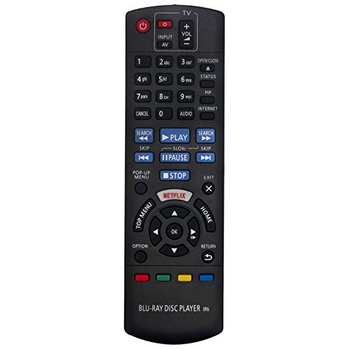 VINABTY N2QAYB001030 Ersatz-Fernbedienung für Panasonic dmp-bdt270 dmp-bdt170 dmp-bdt166 dmp-bdt165 dmp-bd83 dmp-bd73 DMP-BDT271 Dmp-bdt175 Dmp. mp-bdtt 174 Dmp-bdt171 Blu-Ray-Disc-Player VINABTY N2QAYB001030 Ersatz-Fernbedienung für Panasonic dmp-bdt270 dmp-bdt170 dmp-bdt166 dmp-bdt165 dmp-bd83 dmp-bd73 DMP-BDT271 Dmp-bdt175 Dmp. mp-bdtt 174 Dmp-bdt171 Blu-Ray-Disc-Player von VINABTY