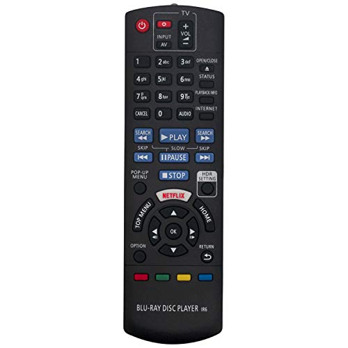 VINABTY N2QAYB001147 Fernbedienung ersetzt für Panasonic DMP-UB300EB DMP-UB300EBK DMP-UB400 Dmp-ub310 Dmp-ub300 Dp-ub420 Dp-ub320 DMP-UB400EB DP-UUUB B820 DP-UB820EB-K Blu-Ray-Player VINABTY N2QAYB001147 Fernbedienung ersetzt für Panasonic DMP-UB300EB DMP-UB300EBK DMP-UB400 Dmp-ub310 Dmp-ub300 Dp-ub420 Dp-ub320 DMP-UB400EB DP-UUUB B820 DP-UB820EB-K Blu-Ray-Player von VINABTY