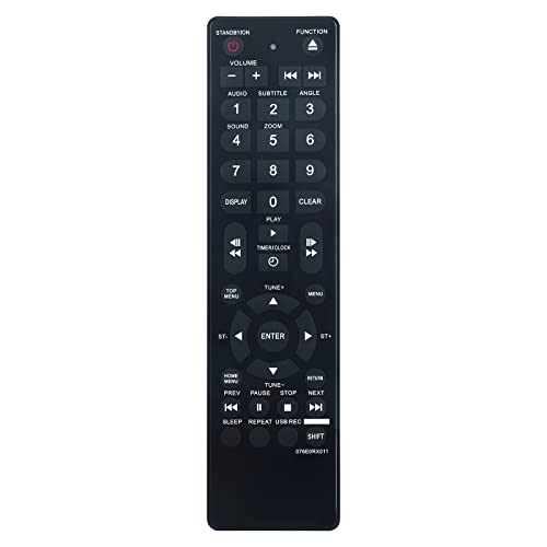 VINABTY Neu 076E0RX011 Ersatz Fernbedienung 076E0RX011 Fernbedienung Ersatz passt für Pioneer Blu-ray Player XW-NAV1K XW-NAV1K-K 076E0RX011 Remote Controller VINABTY Neu 076E0RX011 Ersatz Fernbedienung 076E0RX011 Fernbedienung Ersatz passt für Pioneer Blu-ray Player XW-NAV1K XW-NAV1K-K 076E0RX011 Remote Controller von VINABTY