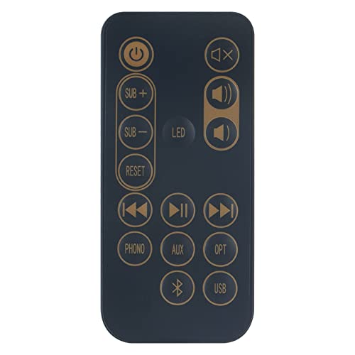 VINABTY Neu Ersatz Fernbedienung passt für Klipsch 1062775 R-15PM r-15pm für Klipsch Lautsprecher Plattenspieler System Fernbedienung 1062775 passt r-15pm Remote Controller VINABTY Neu Ersatz Fernbedienung passt für Klipsch 1062775 R-15PM r-15pm für Klipsch Lautsprecher Plattenspieler System Fernbedienung 1062775 passt r-15pm Remote Controller von VINABTY