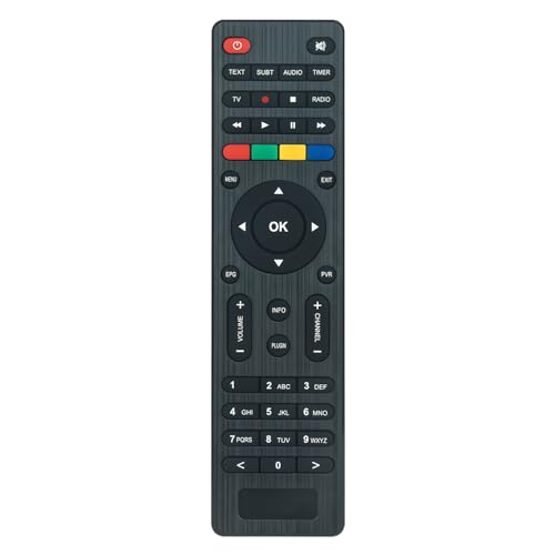 VINABTY Neu Fernbedienung Ersatz für Evo Slim Evo Slim DVB-S2 für Evo Slim DVB-T2/C für Amiko Viper Combo für Amiko Viper DVB-T2/C Remote Controller von VINABTY