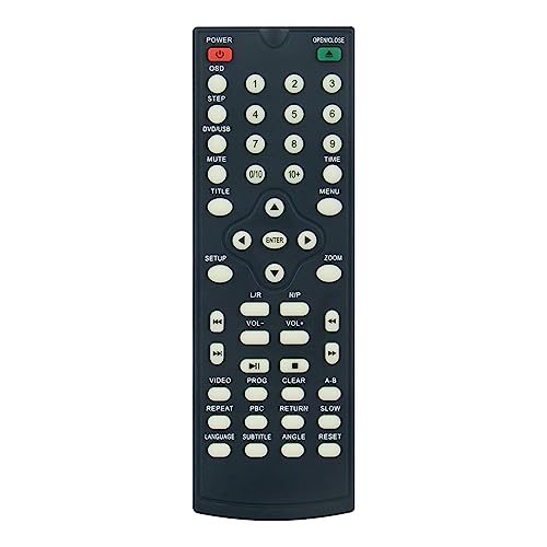 VINABTY Neu SCH-DVD-BLK UK Fernbedienung Ersatz für Majority DVD CD Player Scholars for TV HDMI SCH-DVD-BLK UK Remote Controller von VINABTY