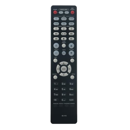 VINABTY RC-1173 Ersatz Fernbedienung Kompatibel mit Denon CD Player RC 1173 DNP-720AE DNP-730AE PMA-720 PMA-520AE PMA-720AE DCD-520AE DCD‑720AE VINABTY RC-1173 Ersatz Fernbedienung Kompatibel mit Denon CD Player RC 1173 DNP-720AE DNP-730AE PMA-720 PMA-520AE PMA-720AE DCD-520AE DCD‑720AE von VINABTY