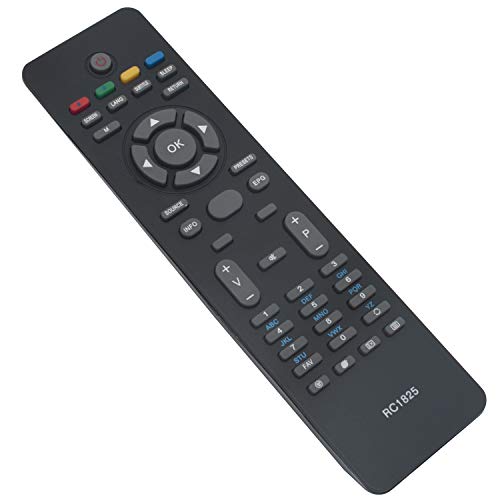 VINABTY RC1825 ErsatzFernbedienung für Hisense TV RC-1825 RC 1825 L19VG07U L22VG07U L24VG07U L26VG07U L26VG07U J L32HK04U L32HK04U A L32HK04U J L32HK04U K L32HK04U L Bush TV LCD32F1080P Fernbedienung von VINABTY