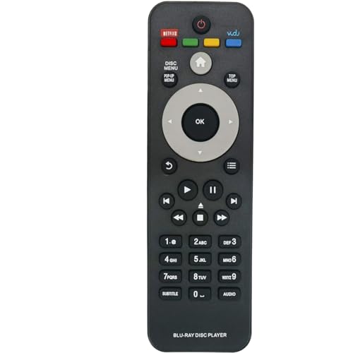 VINABTY RC2802 996510058437 Ersatz Fernbedienung Kompatibel mit Philips cd Player BDP-7500B2 BDP2180 BDP2180/12 BDP2985/F7 VINABTY RC2802 996510058437 Ersatz Fernbedienung Kompatibel mit Philips cd Player BDP-7500B2 BDP2180 BDP2180/12 BDP2985/F7 von VINABTY