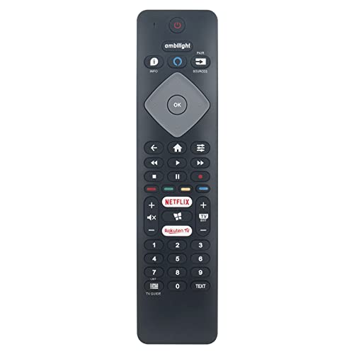 VINABTY RC4154405/01R Ersetzen Sprach Fernbedienung Passend für Philips TV 43PUS7805/12 50PUS7805/12 55PUS7805/12 58PUS7805/12 65PUS7805/12 70PUS7805/12 75PUS7805/12 43PUS7906 43 50PUS7906 VINABTY RC4154405/01R Ersetzen Sprach Fernbedienung Passend für Philips TV 43PUS7805/12 50PUS7805/12 55PUS7805/12 58PUS7805/12 65PUS7805/12 70PUS7805/12 75PUS7805/12 43PUS7906 43 50PUS7906 von VINABTY