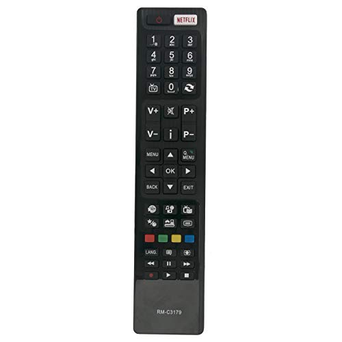 VINABTY RM-C3179 Ersetzte Fernbedienung passend für JVC LED Smart TV LT-55VU83A LT65VU83A LT-32VH53A LT-40C750 LT-40C755 LT-43VU83A LT-48VU83A LT-49VU83A LT49C870 Lt-50c750 VINABTY RM-C3179 Ersetzte Fernbedienung passend für JVC LED Smart TV LT-55VU83A LT65VU83A LT-32VH53A LT-40C750 LT-40C755 LT-43VU83A LT-48VU83A LT-49VU83A LT49C870 Lt-50c750 von VINABTY