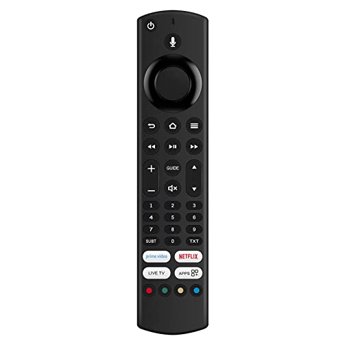 VINABTY RM-C3253 Ersetzte Sprachsuche-Fernbedienung Kompatibel mit JVC Fire TV Edition Smart 4K HDR LED-Fernseher LT-40CF890 LT-43CF890A LT-55CF890 LT-65CF890 LT-49CF890 LT-50CF890 LT-43CF890 von VINABTY