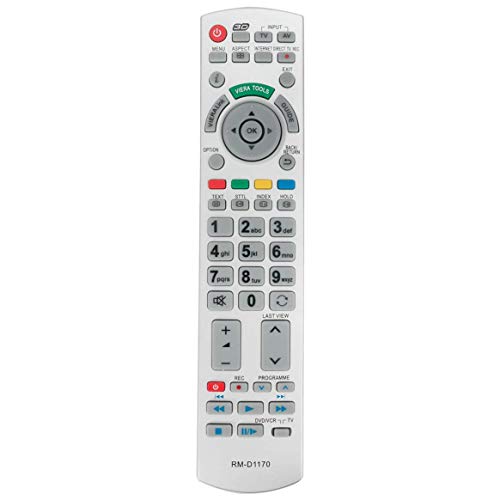 VINABTY RM-D1170 Fernbedienungsersatz für Panasonic LED LCD Bravia Plasma-Fernseher N2QAYB000572 N2QAYB000673 N2QAY000504 N2QAY000490 N2QAYB000752 N2QAY000715 N2QAY000672 VINABTY RM-D1170 Fernbedienungsersatz für Panasonic LED LCD Bravia Plasma-Fernseher N2QAYB000572 N2QAYB000673 N2QAY000504 N2QAY000490 N2QAYB000752 N2QAY000715 N2QAY000672 von VINABTY