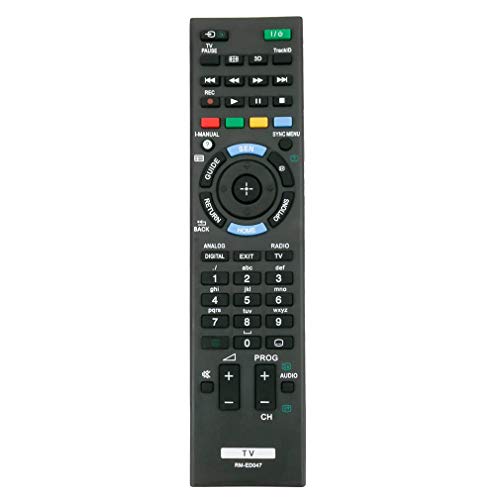 VINABTY RM-ED047 Fernbedienung ersetzt für Sony Bravia TV KDL-32R300B KDL-22EX553 KDL-22BX320 KDL-26EX553 KDL-32BX421 KDL-40BX420 KDL-40BX421 KDL-32R300B KDL-55BX520 von VINABTY
