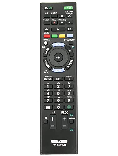 VINABTY RM-ED052 Ersatz Fernbedienung Passend für Sony LCD TV KDL-46W905A KDL-55W905A KDL-46W905A KDL-40W905A KDL-55W809A KDL-47W809A KDL-42W809A KDL-55W808A KDL-47W808A KDL-42W808A KDL-55W807A VINABTY RM-ED052 Ersatz Fernbedienung Passend für Sony LCD TV KDL-46W905A KDL-55W905A KDL-46W905A KDL-40W905A KDL-55W809A KDL-47W809A KDL-42W809A KDL-55W808A KDL-47W808A KDL-42W808A KDL-55W807A von VINABTY