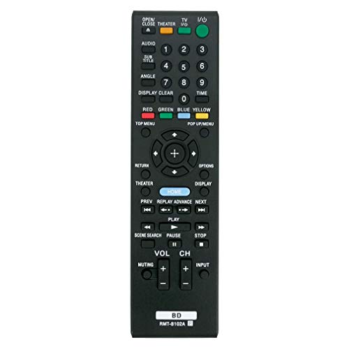 VINABTY RMT-B102A Fernbedienung ersetzt für Sony Blu-Ray-DVD-Player BDP-S350 BDPS350 BDP-S350B BDPS350B BDP-S780 BDP-S550 BDP-BX1 von VINABTY