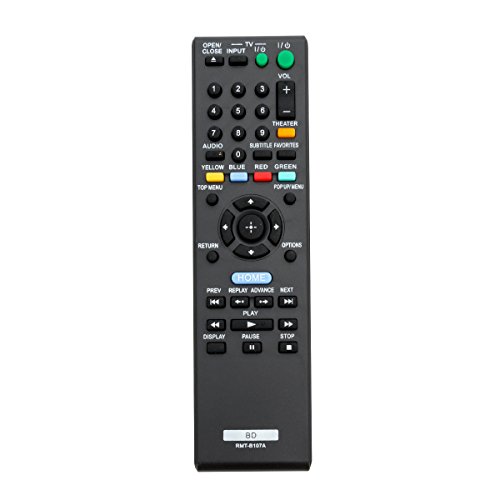 VINABTY RMT-B107A Ersatz für Fernbedienung passend für Sony BDPBX37 BDPBX57 BDPS270 BDPS370 BDP-S370 BDP-S373 BDPS470 BDP-S470 BDPS570 BDP-S570 BDP-S350 BDP-N460 BDP-S360 BDP-S560 SMT9952 Blu-Ray von VINABTY