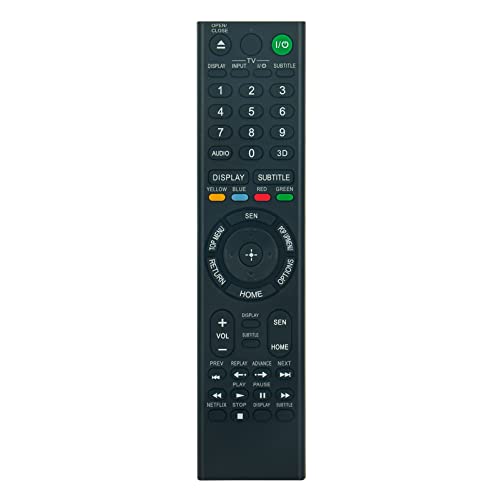 VINABTY RMT-B122A Ersatz Fernbedienung Kompatibel mit Sony Blu-ray DVD Player BDP-S790 von VINABTY