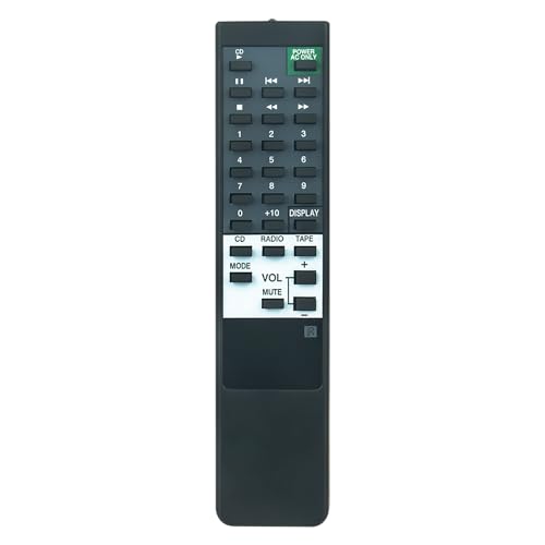 VINABTY RMT-C530 Ersatz Fernbedienung Kompatibel mit Sony CD Player CFD530 CFD-530 von VINABTY