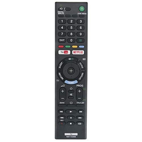 VINABTY RMT-TX300E Ersatzfernbedienung Passend für Sony Televisions TV KD-43XF7093 KD-43XF7077 KD-43XF7004 KD-43XF7005 KD-43XF7002 KD-43XF7073 KD-43XF7003 KD-43XF7000 KD-65XF7096 VINABTY RMT-TX300E Ersatzfernbedienung Passend für Sony Televisions TV KD-43XF7093 KD-43XF7077 KD-43XF7004 KD-43XF7005 KD-43XF7002 KD-43XF7073 KD-43XF7003 KD-43XF7000 KD-65XF7096 von VINABTY